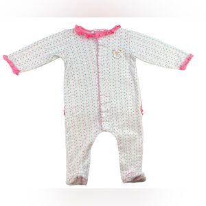 MAGNOLIA BABY Embroidered Footie - 6M